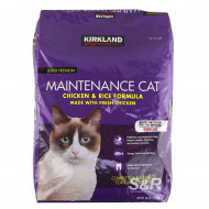 Kirkland Signature Maintenance Cat Chicken and Rice Formula Cat Food 11.34kg 